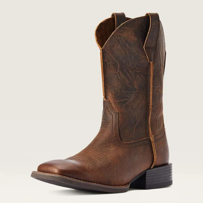 Men Western Boots Ariat Sport Rambler Western Boot Bartop Brown