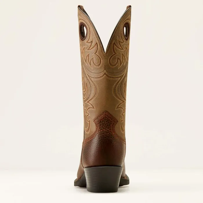 Men Western Boots Ariat Sport Square Toe Cowboy Boot Brown Oiled Rowdybrown Bomber