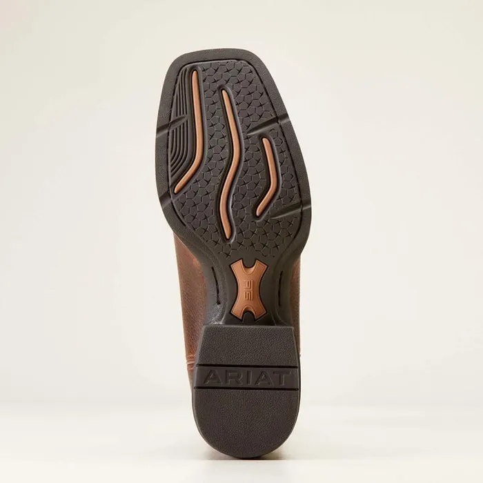 Men Western Boots Ariat Sport Wide Square Toe Western Boot Fiddle Brown Men Western Boots Ariat Sport Wide Square Toe Western Boot Fiddle Brown