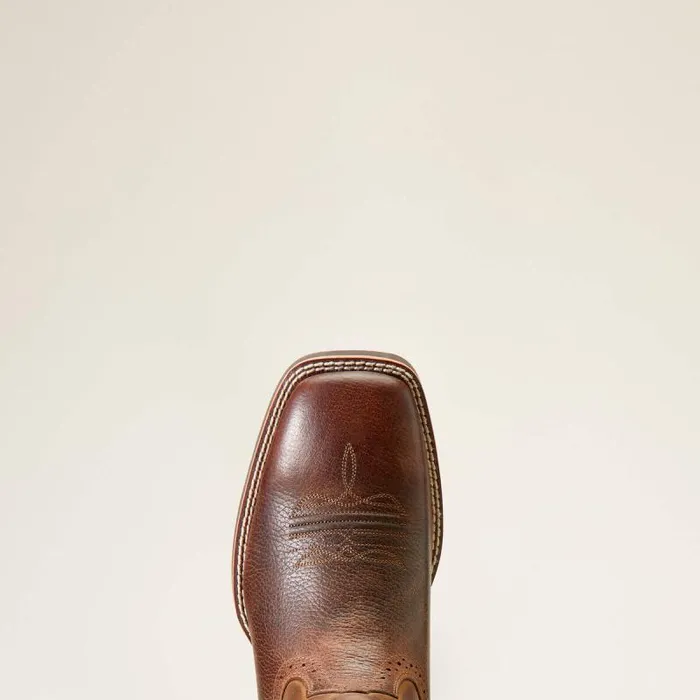 Men Western Boots Ariat Sport Wide Square Toe Western Boot Fiddle Brown Men Western Boots Ariat Sport Wide Square Toe Western Boot Fiddle Brown