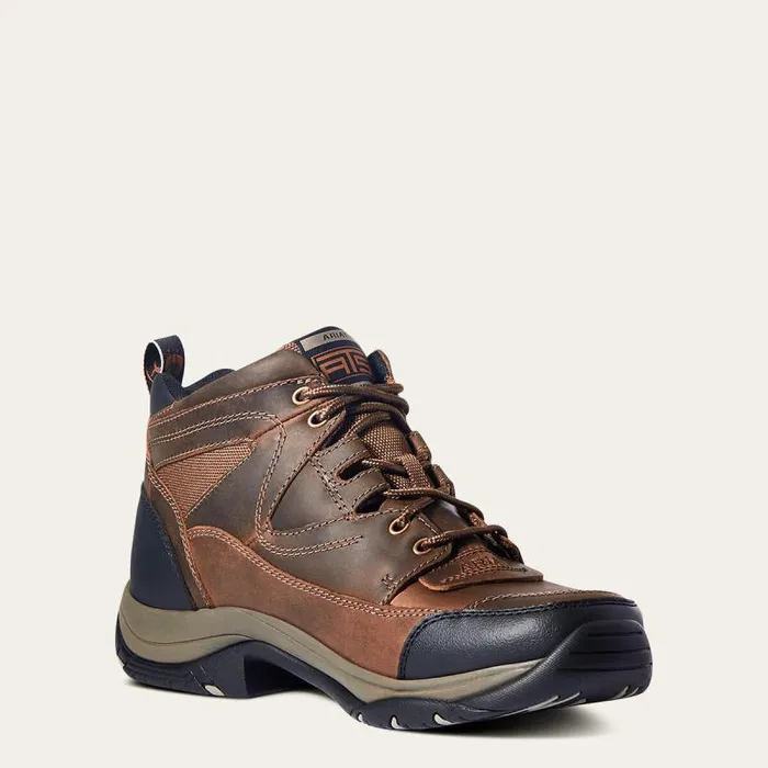 Men Western Boots Ariat Terrain Distressed Brown Men Western Boots Ariat Terrain Distressed Brown