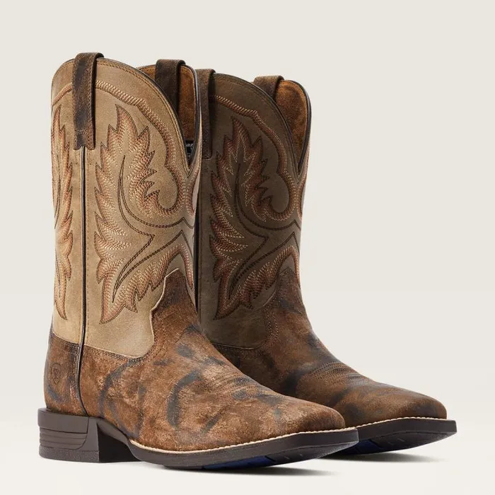 Men Western Boots Ariat Wilder Western Boot Antique Grey Men Western Boots Ariat Wilder Western Boot Antique Grey