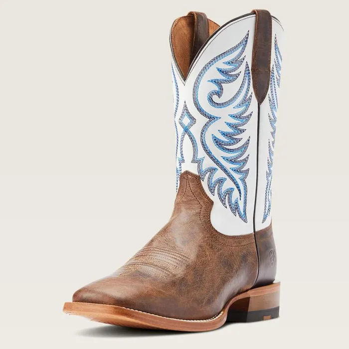 Men Western Boots Ariat Wiley Western Boot Pecan Brown