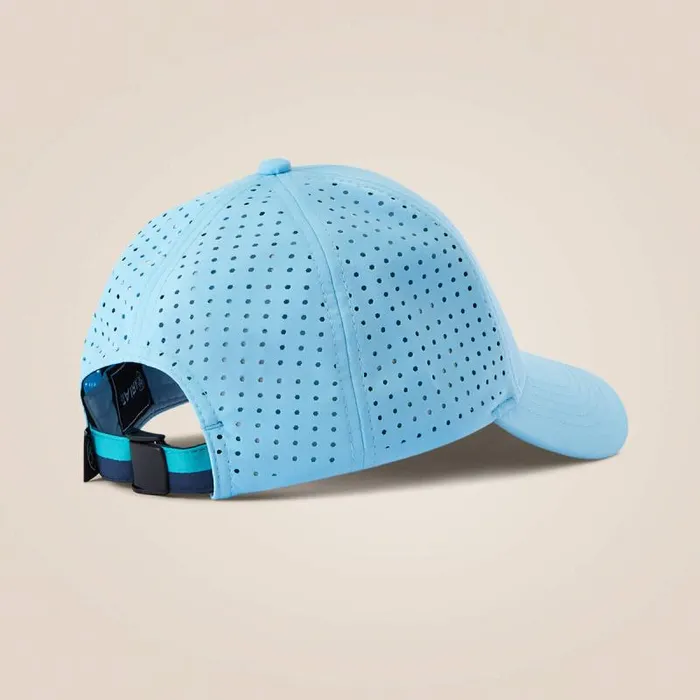MenWomen Hats and Caps Ariat Tri Factor Cap Milky Blue MenWomen Hats and Caps Ariat Tri Factor Cap Milky Blue
