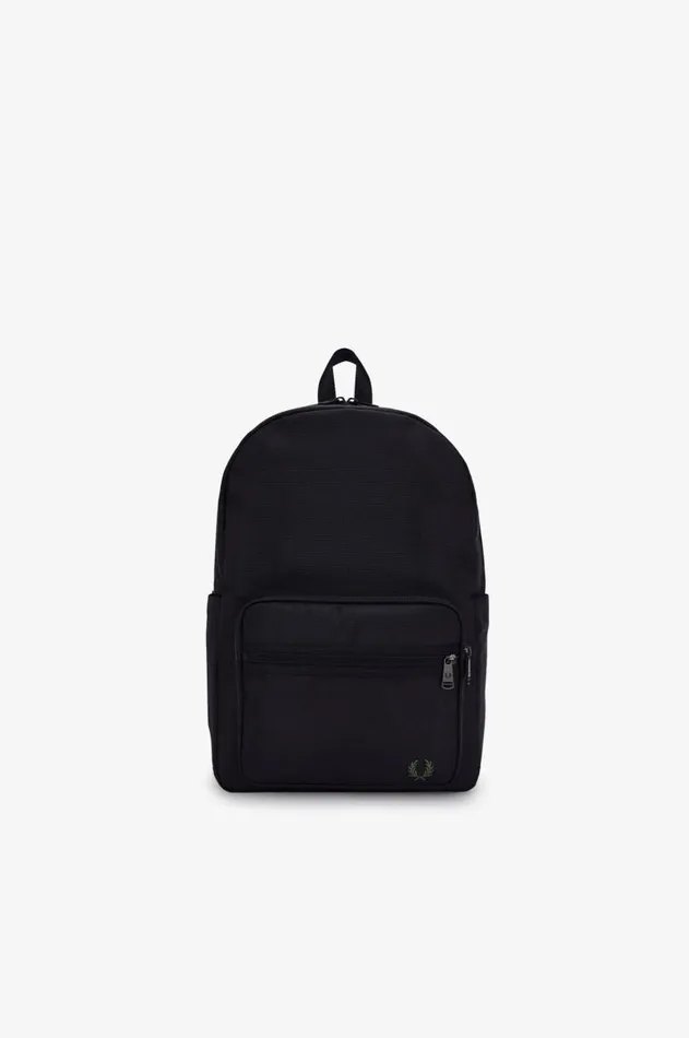 MenWomen Other Accessories Fred Perry Ballistic Nylon Backpack Black