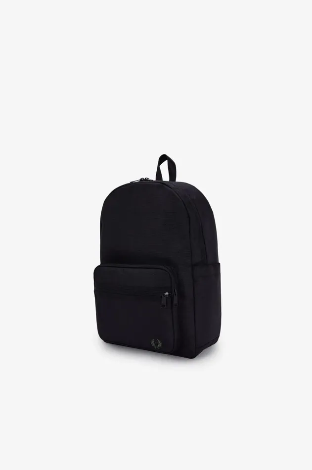 MenWomen Other Accessories Fred Perry Ballistic Nylon Backpack Black