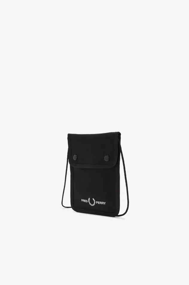 MenWomen Other Accessories Fred Perry Branded Pouch Black