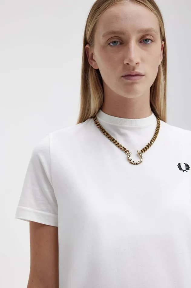MenWomen Other Accessories Fred Perry Chunky Laurel Wreath Necklace Gold