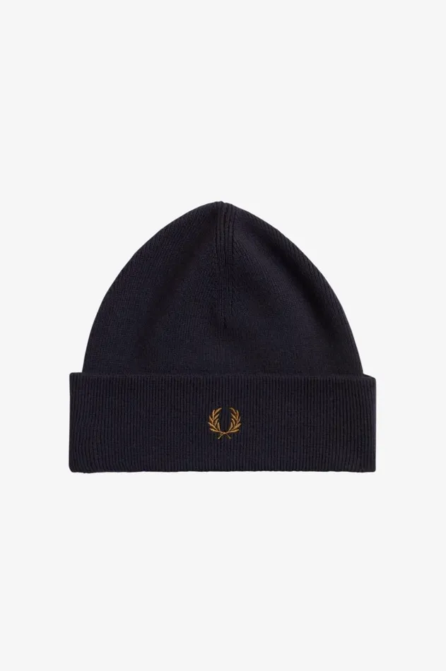MenWomen Other Accessories Fred Perry Classic Beanie Navydarkcaramel