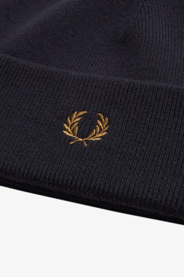 MenWomen Other Accessories Fred Perry Classic Beanie Navydarkcaramel