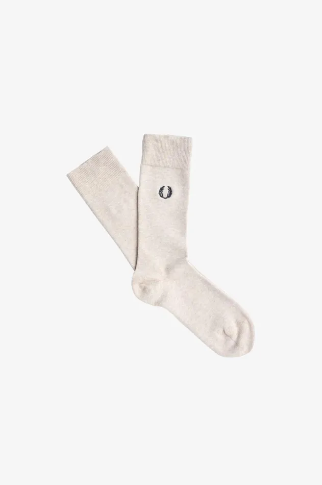 MenWomen Other Accessories Fred Perry Classic Laurel Wreath Sock Porridge Marlanchor Grey