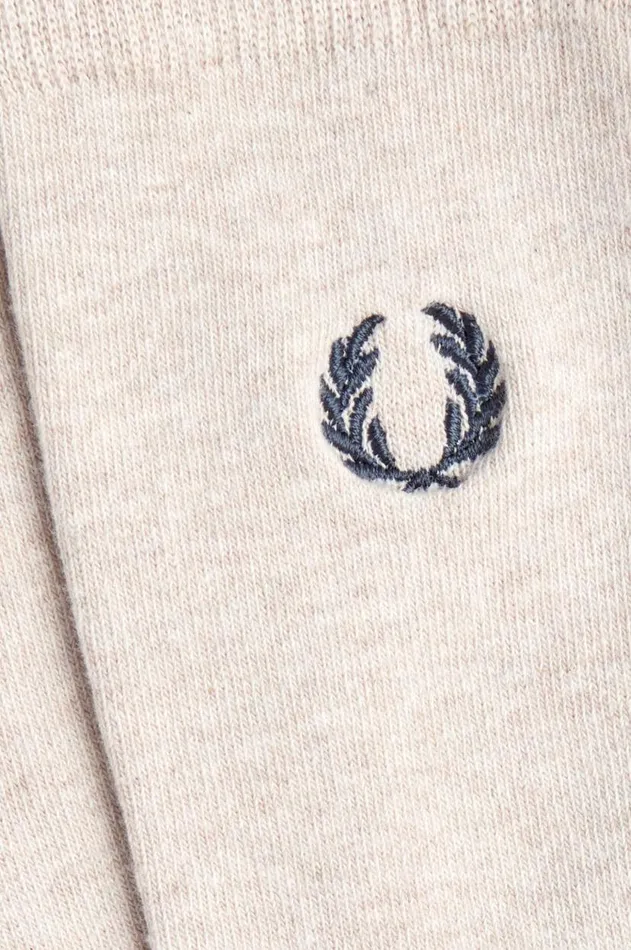 MenWomen Other Accessories Fred Perry Classic Laurel Wreath Sock Porridge Marlanchor Grey
