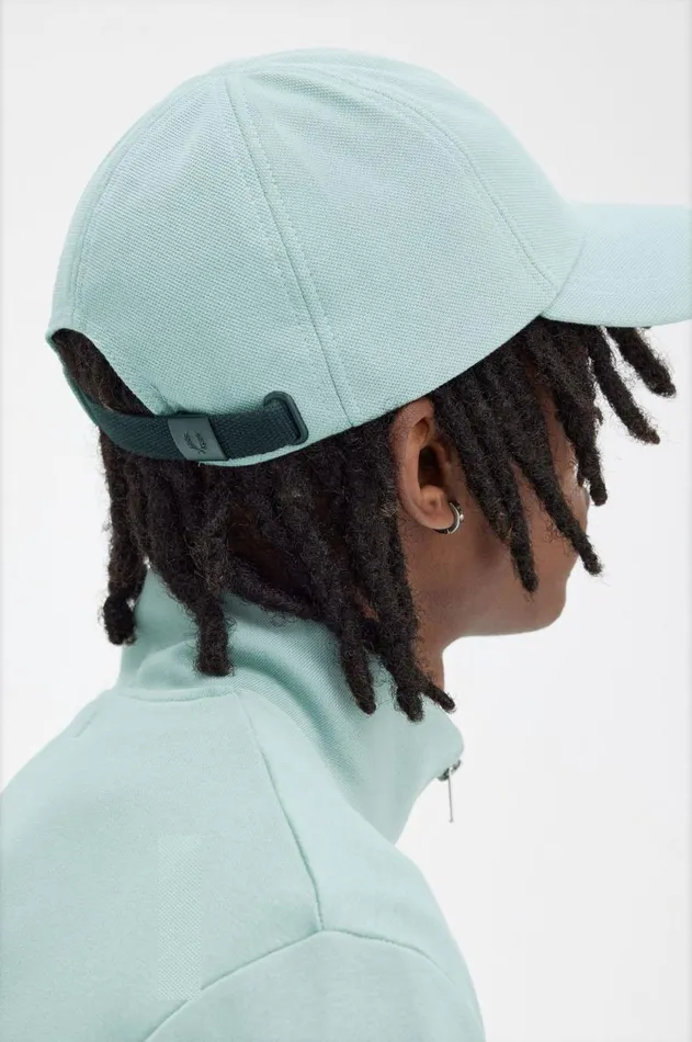 MenWomen Other Accessories Fred Perry Classic Piqu Cap Silver Bluedark Caramel