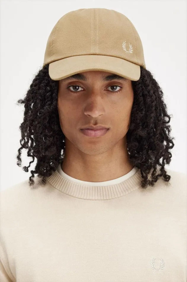 MenWomen Other Accessories Fred Perry Classic Piqu Cap Warm Stoneoat Meal