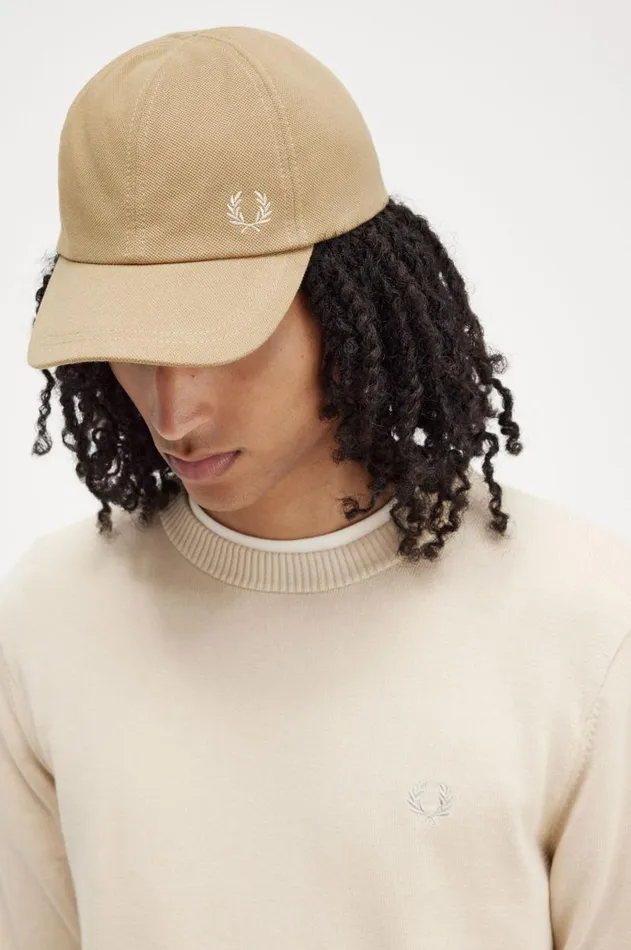 MenWomen Other Accessories Fred Perry Classic Piqu Cap Warm Stoneoat Meal