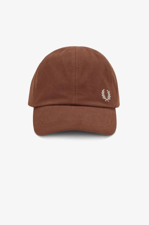 MenWomen Other Accessories Fred Perry Classic Piqu Cap Whisky Brownporridge Marl