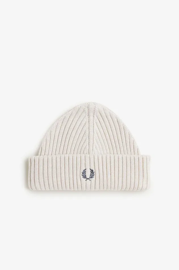 MenWomen Other Accessories Fred Perry Cotton Rib Beanie Porridge Marl