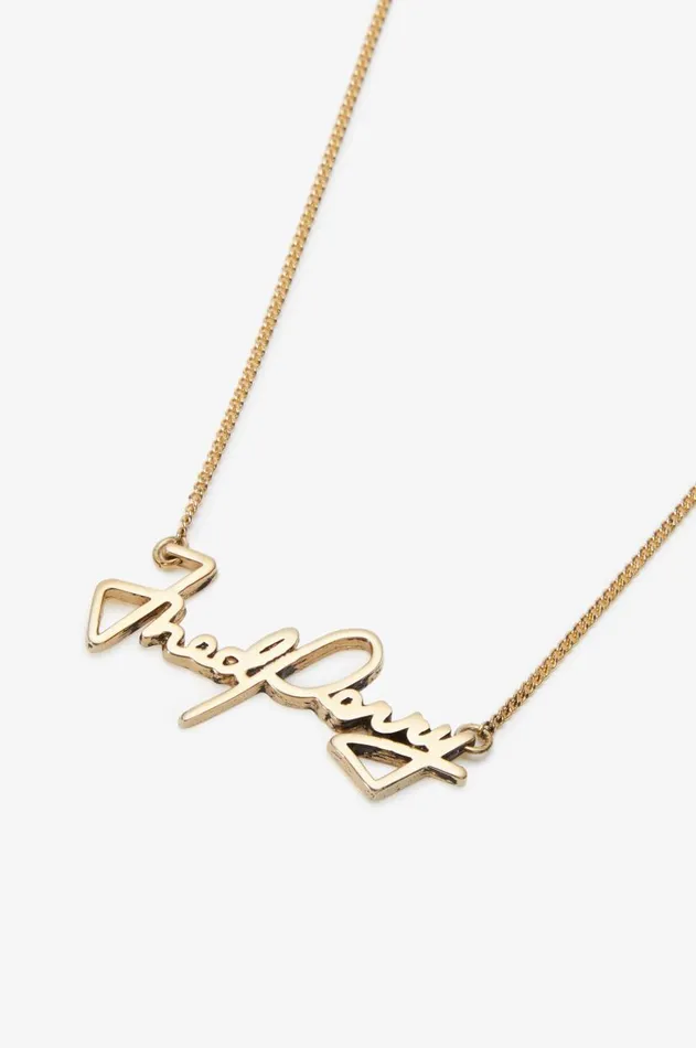 MenWomen Other Accessories Fred Perry Fred Perry Necklace Gold