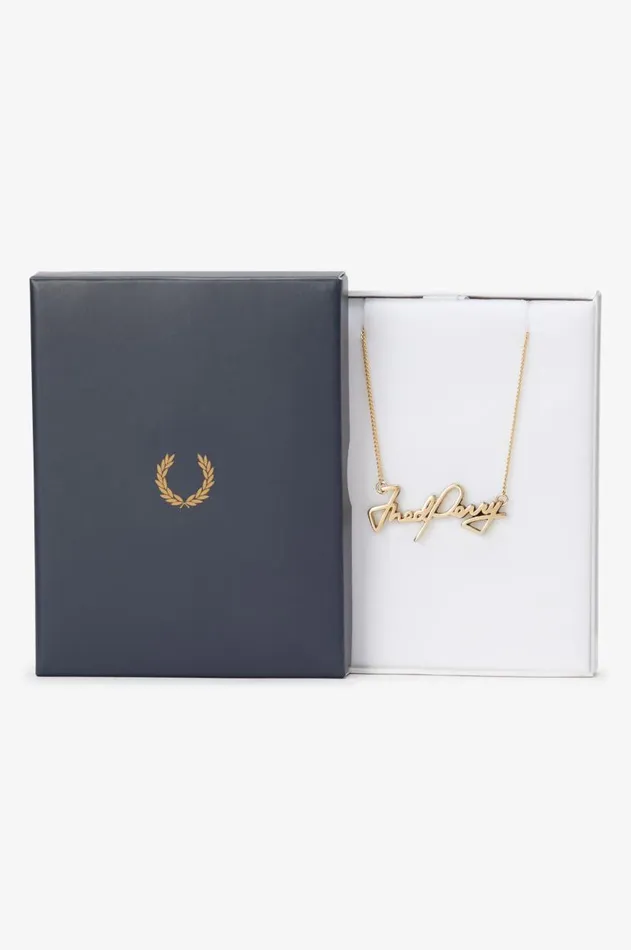 MenWomen Other Accessories Fred Perry Fred Perry Necklace Gold