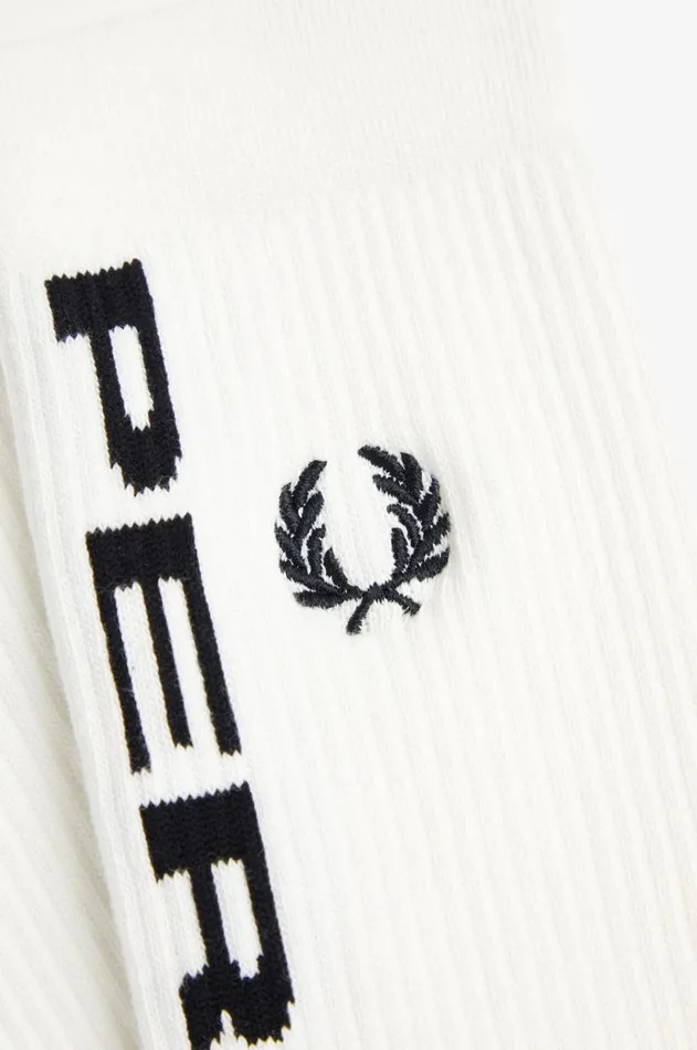 MenWomen Other Accessories Fred Perry Jacquard Sock Snow White