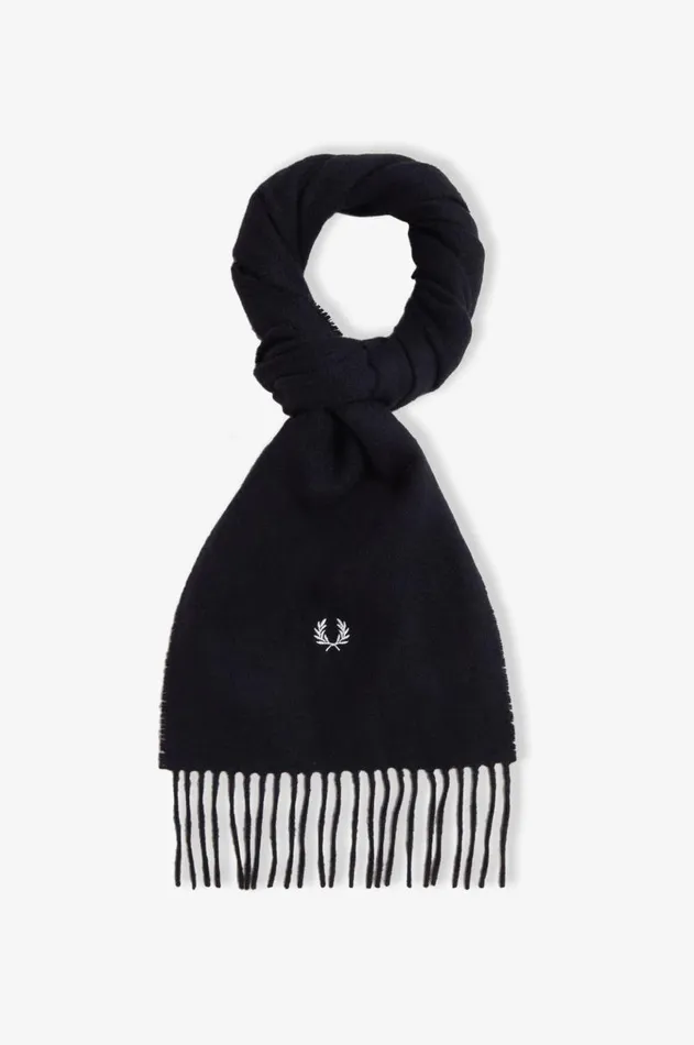 MenWomen Other Accessories Fred Perry Lambswool Scarf Black