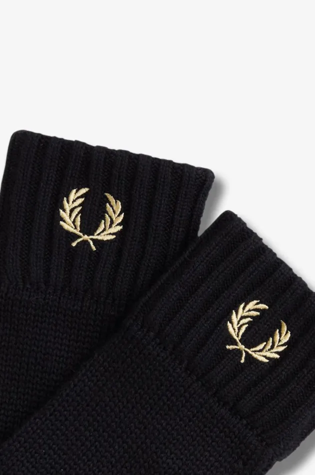MenWomen Other Accessories Fred Perry Laurel Wreath Gloves Black