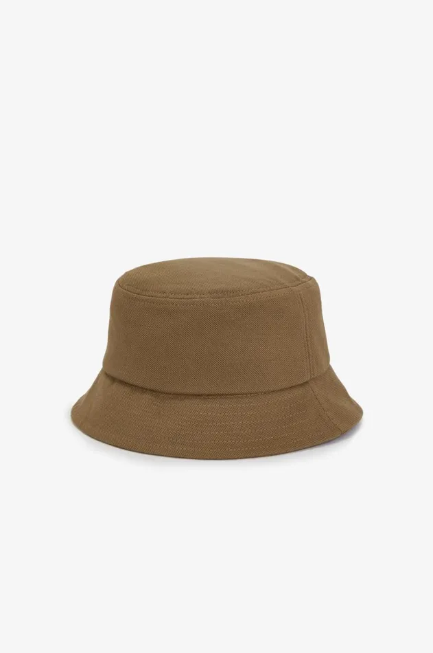 MenWomen Other Accessories Fred Perry Piqu Bucket Hat Shaded Stoneecru