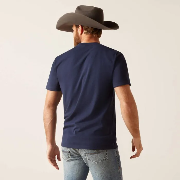 MenWomen TShirts and Polos Ariat Sendero Provisions TShirt Navy MenWomen TShirts and Polos Ariat Sendero Provisions TShirt Navy