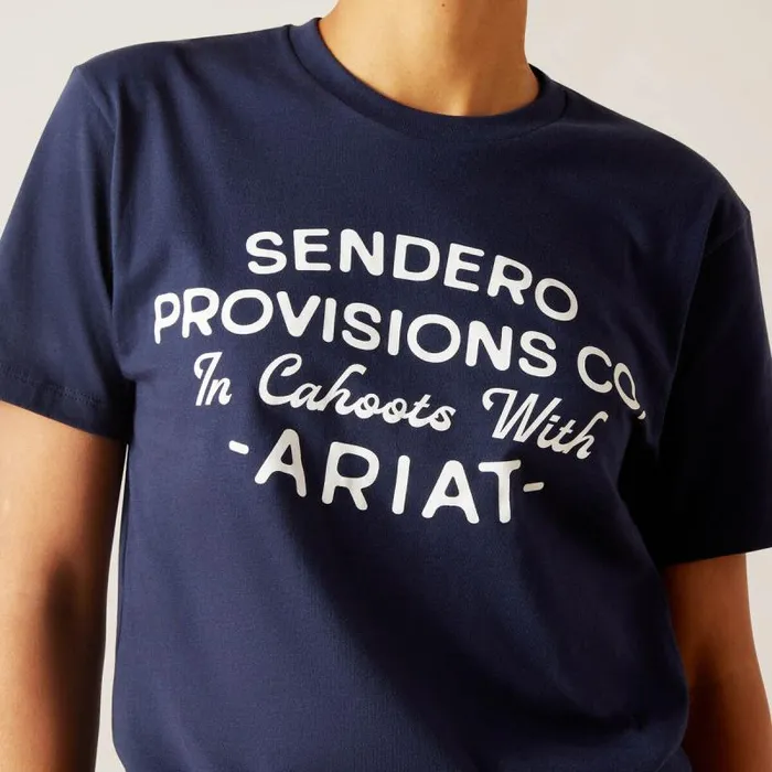 MenWomen TShirts and Polos Ariat Sendero Provisions TShirt Navy MenWomen TShirts and Polos Ariat Sendero Provisions TShirt Navy