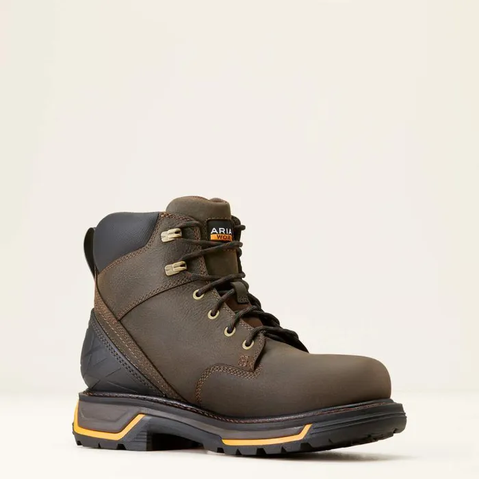 Men Work Boots Ariat Big Rig 6034 Waterproof Work Boot Iron Coffee Men Work Boots Ariat Big Rig 6034 Waterproof Work Boot Iron Coffee