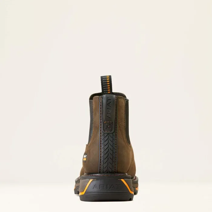 Men Work Boots Ariat Big Rig Chelsea Waterproof Composite Toe Work Boot Iron Coffee Men Work Boots Ariat Big Rig Chelsea Waterproof Composite Toe Work Boot Iron Coffee