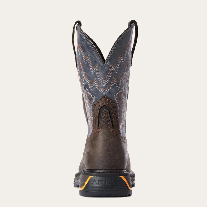 Men Work Boots Ariat Big Rig Composite Toe Work Boot Iron Coffee