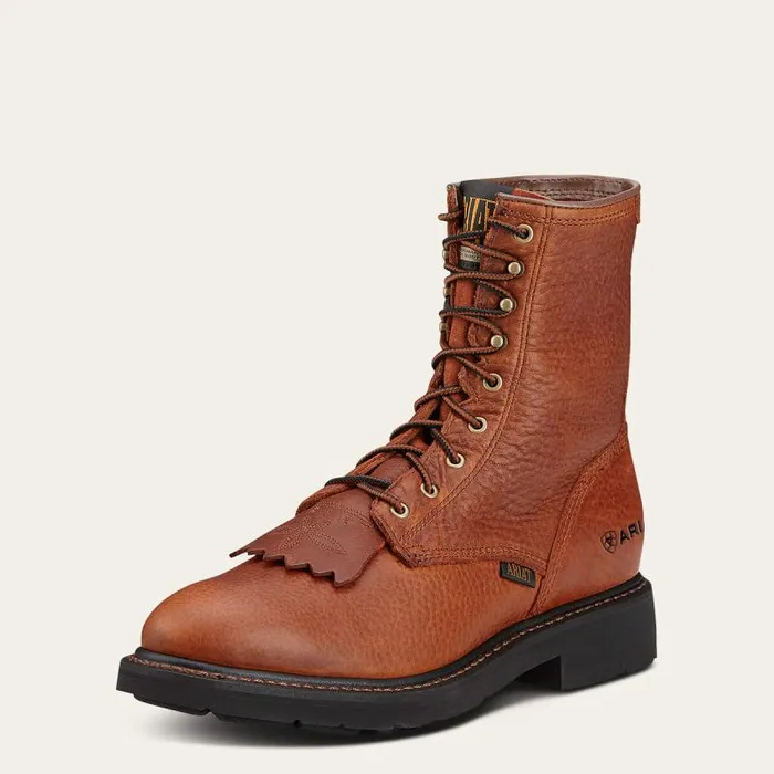 Men Work Boots Ariat Cascade 8034 Work Boot Sunshine Wildcat