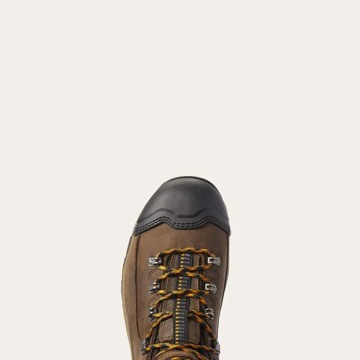 Men Work Boots Ariat Endeavor 6034 Waterproof Carbon Toe Work Boot Chocolate Brown Men Work Boots Ariat Endeavor 6034 Waterproof Carbon Toe Work Boot Chocolate Brown