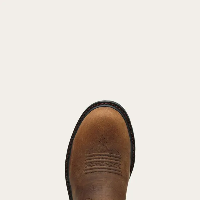 Men Work Boots Ariat Groundbreaker Steel Toe Work Boot Brown Men Work Boots Ariat Groundbreaker Steel Toe Work Boot Brown