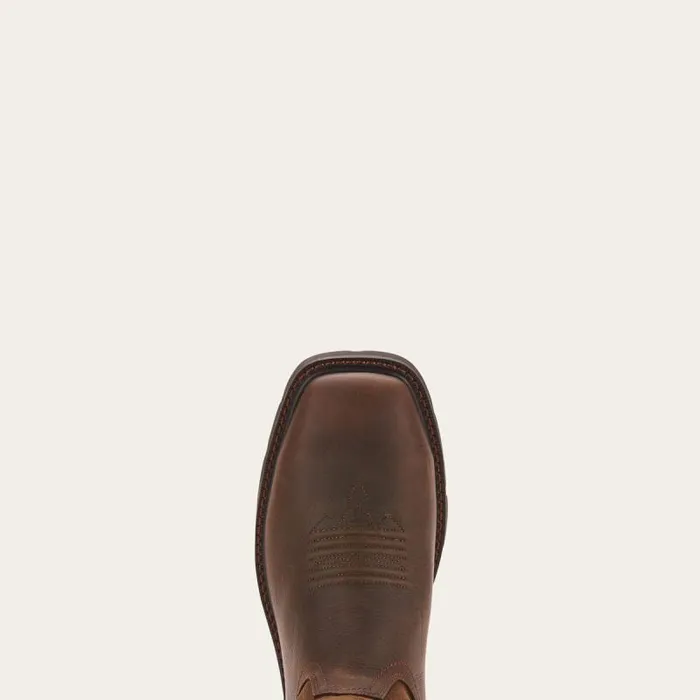 Men Work Boots Ariat Groundbreaker Wide Square Toe Waterproof Steel Toe Work Boot Dark Brown Men Work Boots Ariat Groundbreaker Wide Square Toe Waterproof Steel Toe Work Boot Dark Brown