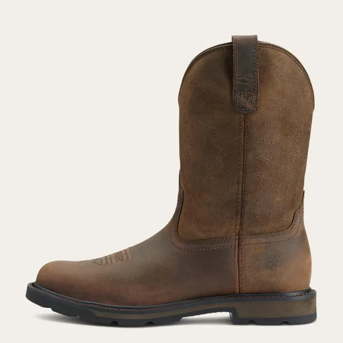 Men Work Boots Ariat Groundbreaker Work Boot Brown Men Work Boots Ariat Groundbreaker Work Boot Brown