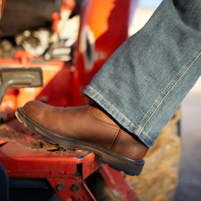 Men Work Boots Ariat Groundbreaker Work Boot Brown Men Work Boots Ariat Groundbreaker Work Boot Brown