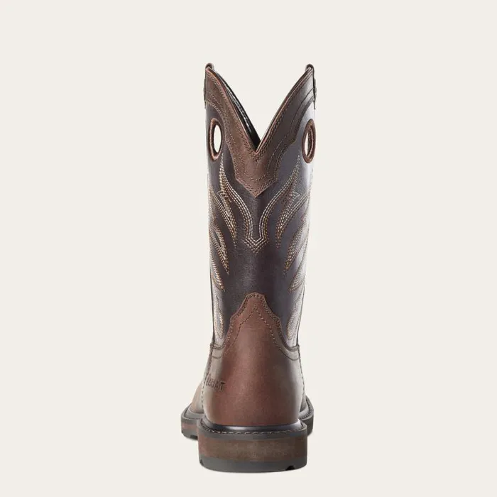 Men Work Boots Ariat Groundwork Work Boot Brown Men Work Boots Ariat Groundwork Work Boot Brown