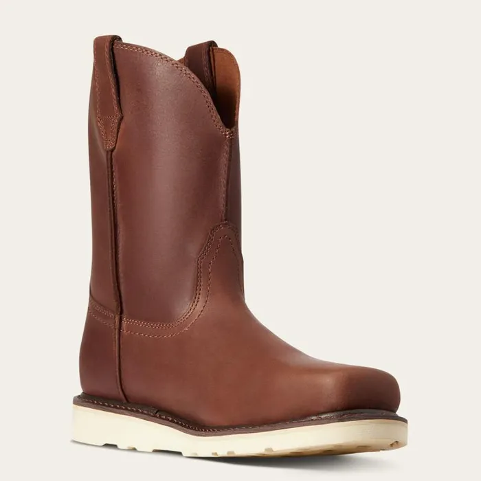 Men Work Boots Ariat Rambler Wedge Steel Toe Work Boot Foothill Brown