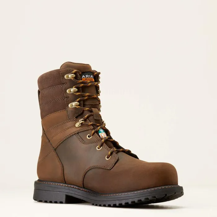 Men Work Boots Ariat RigTEK 8034 CSA Waterproof Composite Toe Work Boot Oily Distressed Brownoily Distressed Br