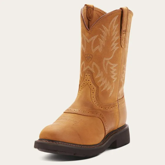 Men Work Boots Ariat Sierra Saddle Work Boot Aged Bark