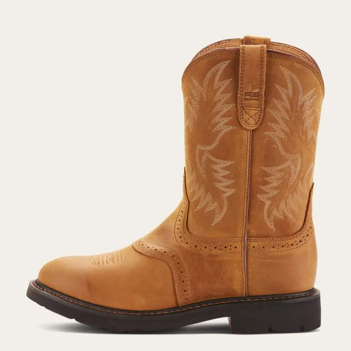 Men Work Boots Ariat Sierra Saddle Work Boot Aged Bark Men Work Boots Ariat Sierra Saddle Work Boot Aged Bark