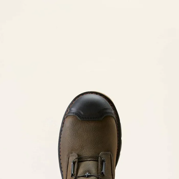 Men Work Boots Ariat Stump Jumper 8034 BOA Waterproof Composite Toe Work Boot Iron Coffee Men Work Boots Ariat Stump Jumper 8034 BOA Waterproof Composite Toe Work Boot Iron Coffee