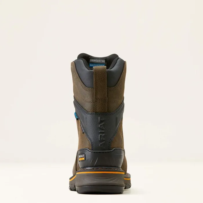 Men Work Boots Ariat Stump Jumper 8034 BOA Waterproof Composite Toe Work Boot Iron Coffee Men Work Boots Ariat Stump Jumper 8034 BOA Waterproof Composite Toe Work Boot Iron Coffee