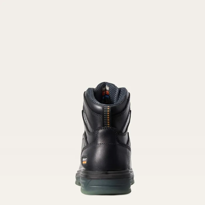 Men Work Boots Ariat Turbo 6034 H2O CSA Carbon Toe Work Boot Black Men Work Boots Ariat Turbo 6034 H2O CSA Carbon Toe Work Boot Black
