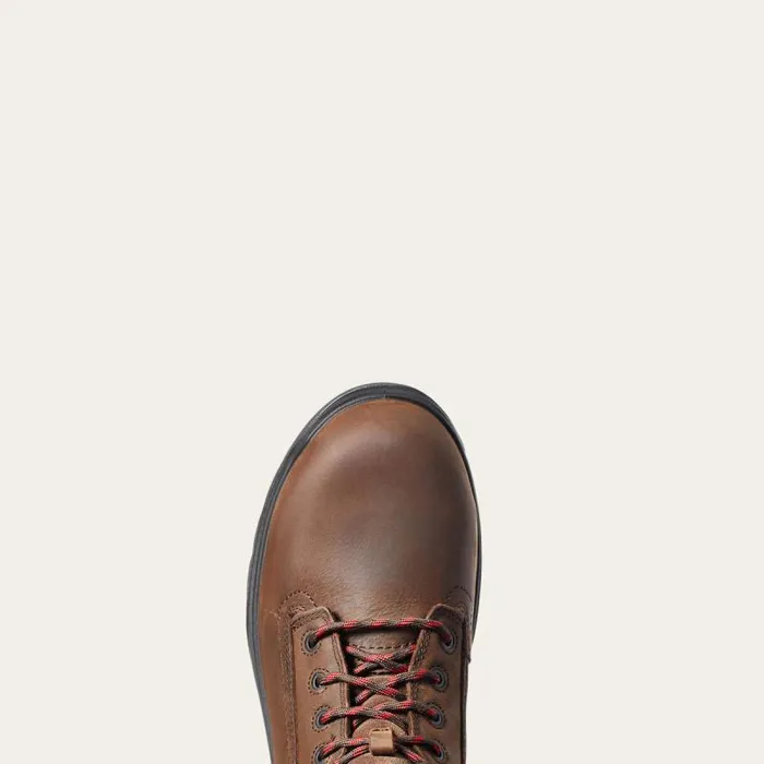 Men Work Boots Ariat Turbo 8034 USA Assembled Waterproof Carbon Toe Work Boot Rich Brown Men Work Boots Ariat Turbo 8034 USA Assembled Waterproof Carbon Toe Work Boot Rich Brown