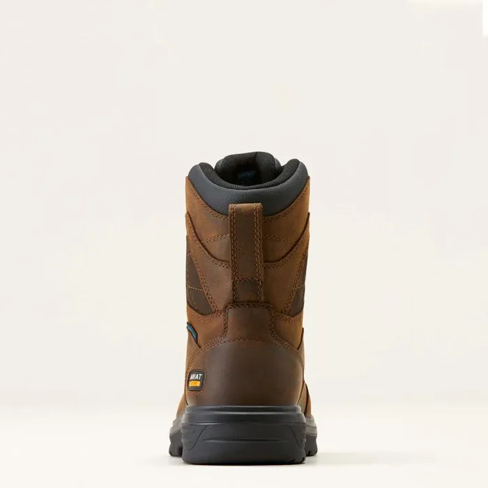 Men Work Boots Ariat Turbo 8034 Waterproof Work Boot Rich Brown