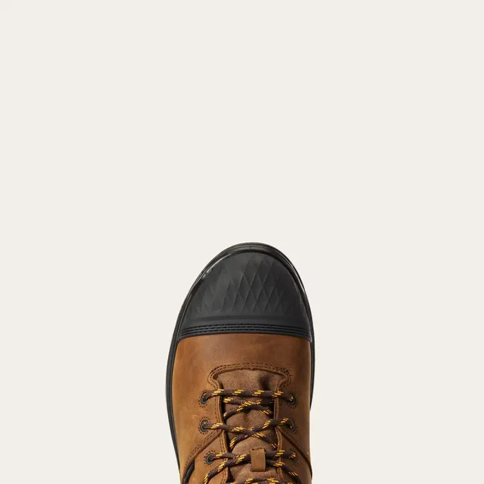 Men Work Boots Ariat Turbo Outlaw 6034 Waterproof Carbon Toe Work Boot Barley Brown Men Work Boots Ariat Turbo Outlaw 6034 Waterproof Carbon Toe Work Boot Barley Brown