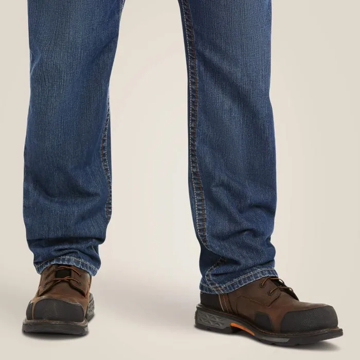 Men Workwear Ariat FR M3 Loose Basic Stackable Straight Leg Jean Flint Men Workwear Ariat FR M3 Loose Basic Stackable Straight Leg Jean Flint
